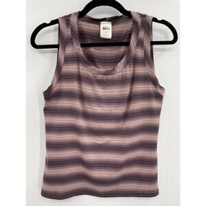 REI Gray Purple Sleeveless Tank Top Size M